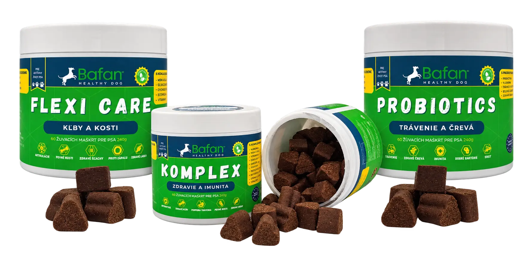 Výživové doplnky BAFAN Flexi Care Komplex Probiotics