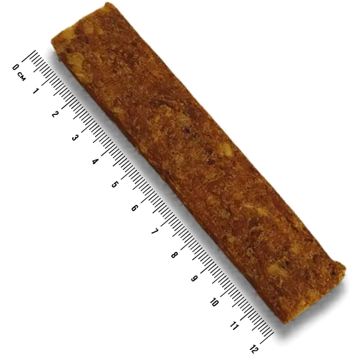 Sušibaf kozie prúžky - veľkosť s mierkou