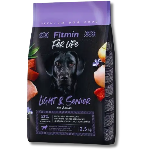 Fitmin dog For Life Light & Senior 2,5 kg