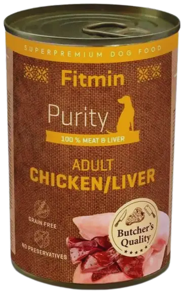 Fitmin dog Purity tin chicken 400g