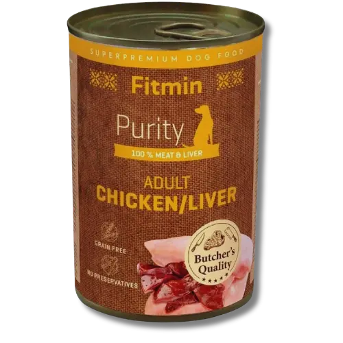 Fitmin dog Purity tin chicken 400g