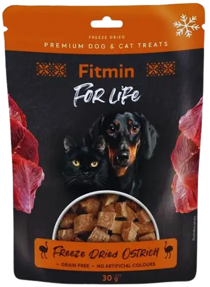 Fitmin For Life Freeze Dried Ostrich 30 g