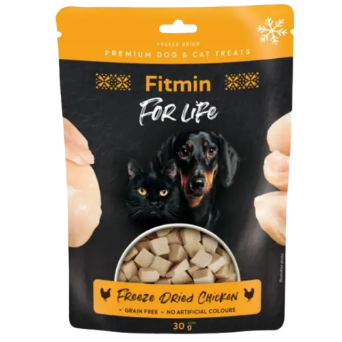 FFL dog&cat freeze dried chicken 30g Pochúťka lyofilizované kuracie mäso