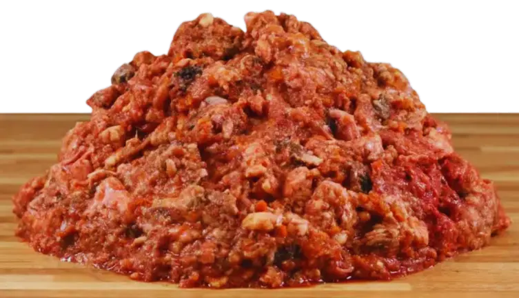 Barf - Hovädzie (Fertig barf) - 0,5kg