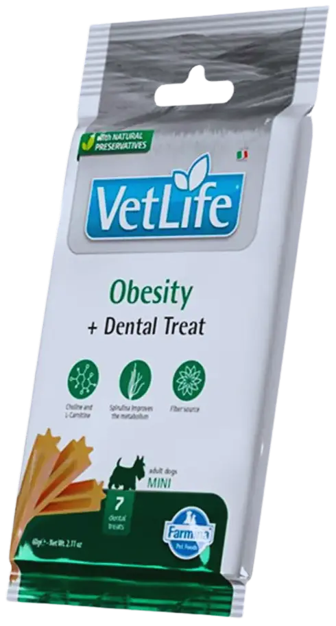 Pamlsok Farmina Vet Life Dog Obesity Adult Mini 60g