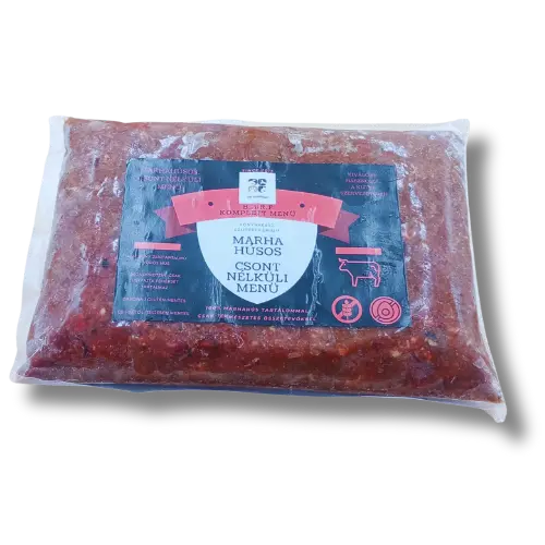 Barf - Hovädzie menu bez kostí 1kg 