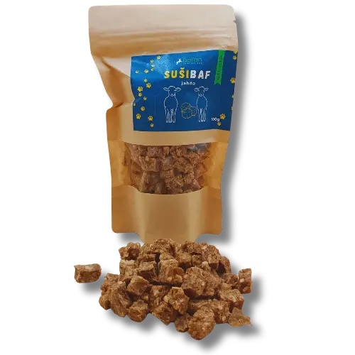 Sušibaf - jahňa kocky - 100g
