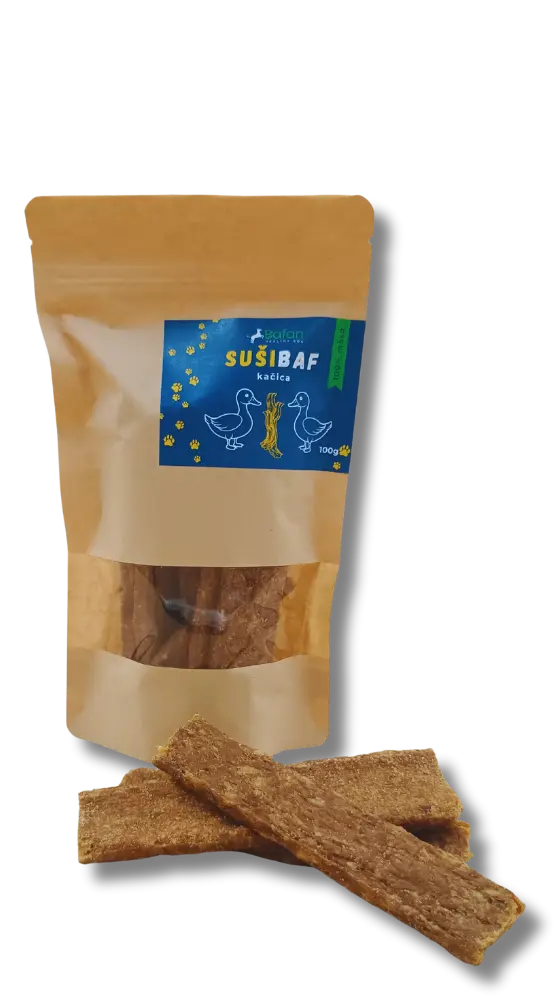 Sušibaf-kaciča prúžky - 100g