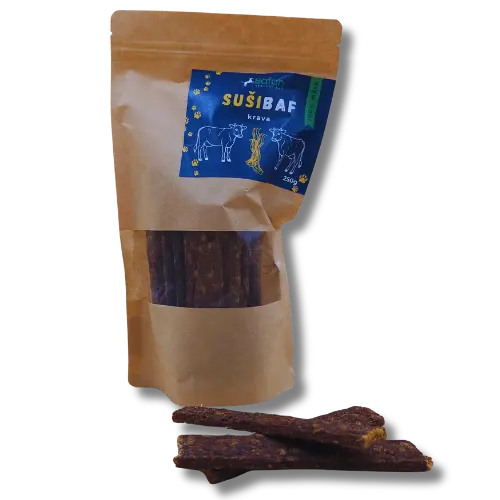 Sušibaf- krava prúžky - 250g