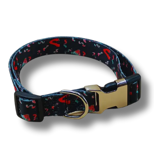 Nastaviteľný obojok pre psov – M - 2x32-50cm - Melo 