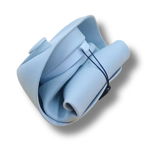 Skladacia fľaša na vodu - 550 ml - Biela