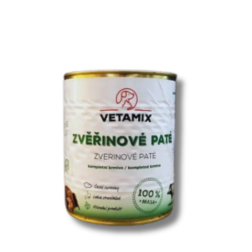 Vetamix - Zverinové paté 850 g