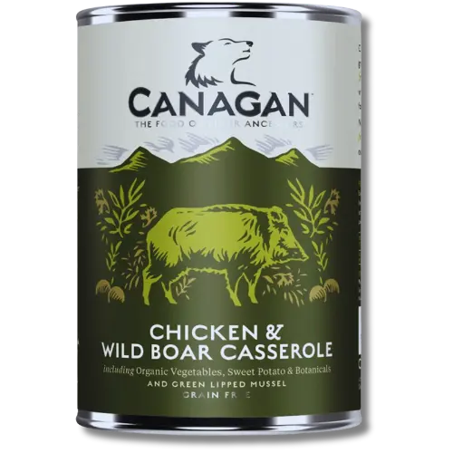 Canagan Dog Can - Chicken & Wild Boar 400 g