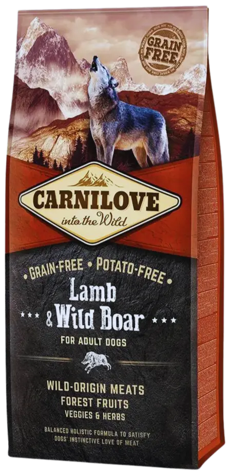 Carnilove Lamb & Wild Boar for Adult 12 kg
