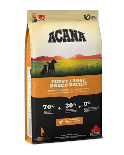 ACANA Recipe Puppy Large breed 17 kg