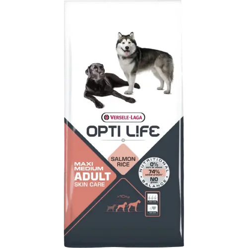 VL Opti Life dog Adult Skin Care Medium & Maxi 12,5 kg