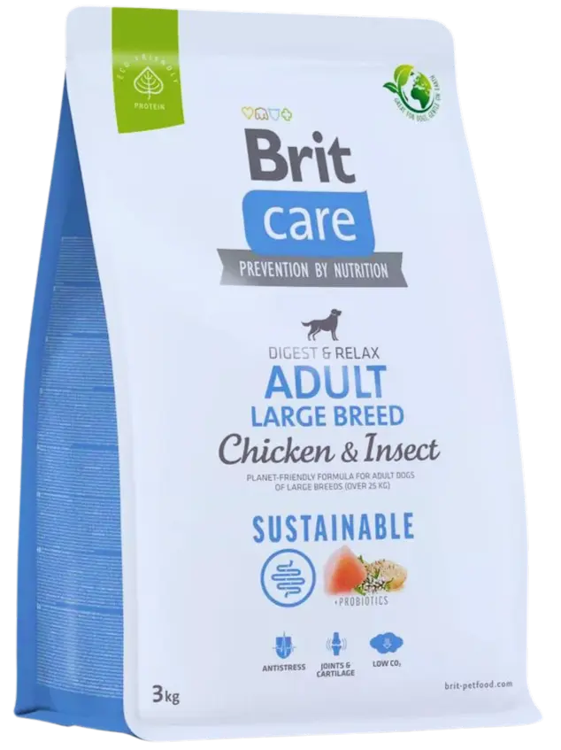 Brit Care Dog Sustainable Adult Large Breed, 3 kg