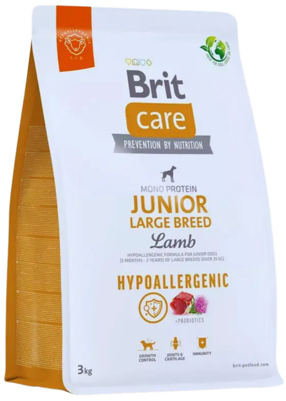 Brit Care Dog Hypoallergenic Junior Large Breed, 3 kg