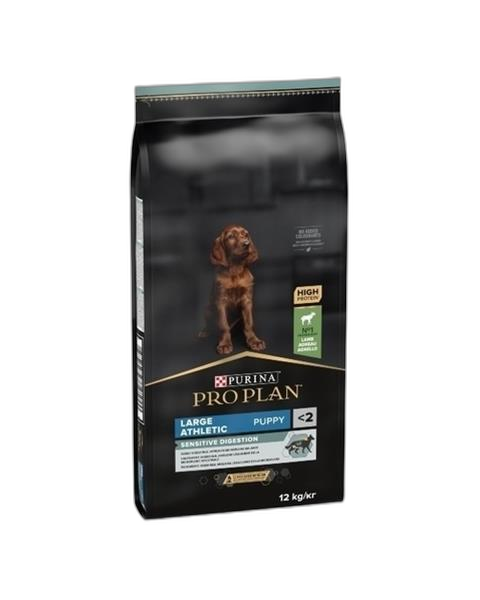 Proplan MO Dog Puppy Large Athletic Sensitive Digestion jahňa 12 kg