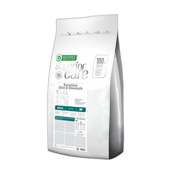 Natures P Superior care dog GF adult Sensitive skin&stomach lamb all breeds 10 kg