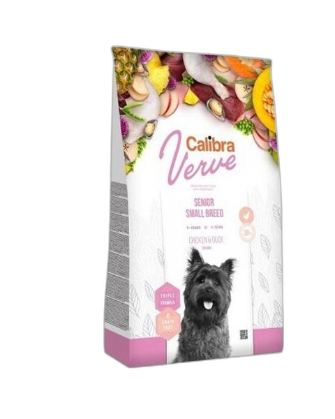 Calibra Dog Verve GF Senior Small Chicken & Duck 6 kg