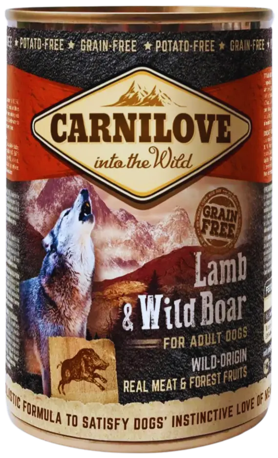 Carnilove Can Dog Wild Meat Lamb & Wild Boar 400 g