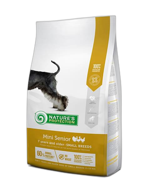 Natures P dog senior mini poultry 7+  7,5 kg