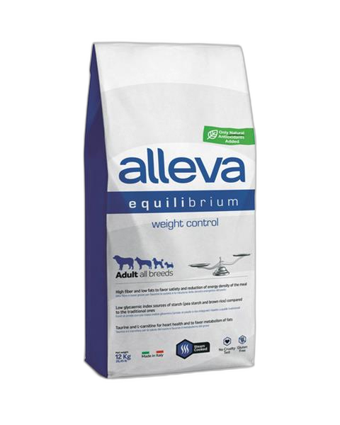 Alleva SP EQUILIBRIUM dog adult weight controll all breed chicken & ocean fish 12 kg