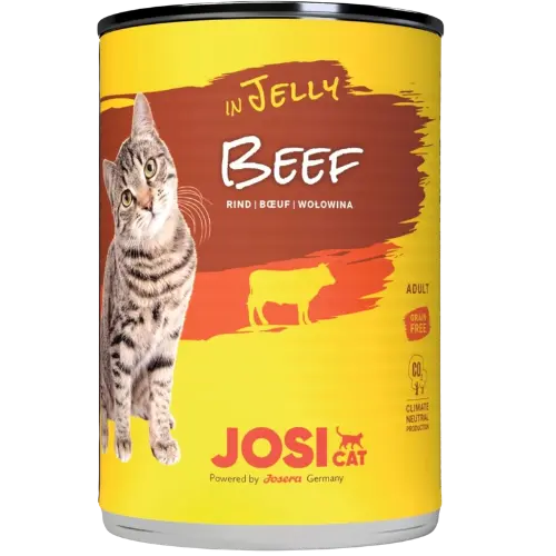 JosiCat konzerva Cat Beef in Jelly 400 g