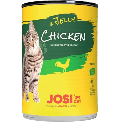 JosiCat konzerva Cat Chicken in Jelly 400 g