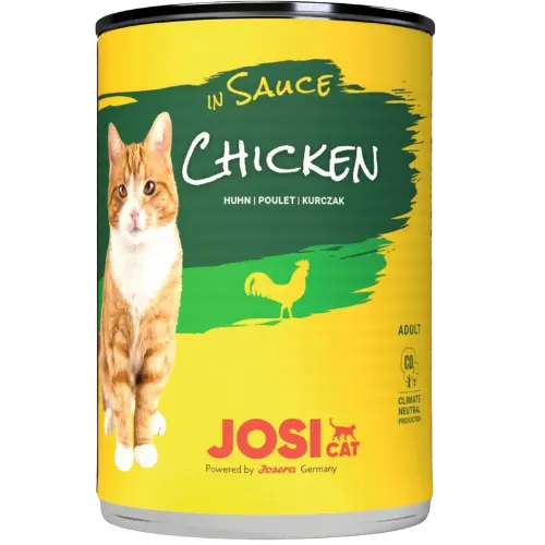 JosiCat konzerva Cat Chicken in Sauce 415 g