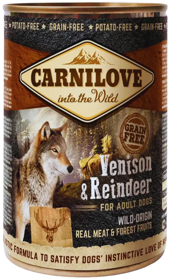 Carnilove Can Dog Wild Meat Venison & Reindeer 400 g
