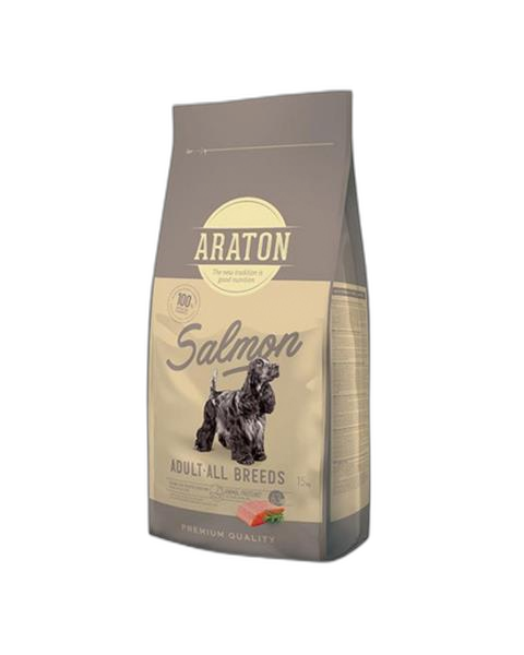 ARATON dog adult salmon NEW 15 kg