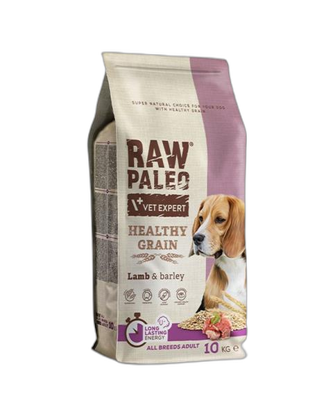 VetExpert Raw Paleo adult Healthy Grain Lamb & Barley 10 kg