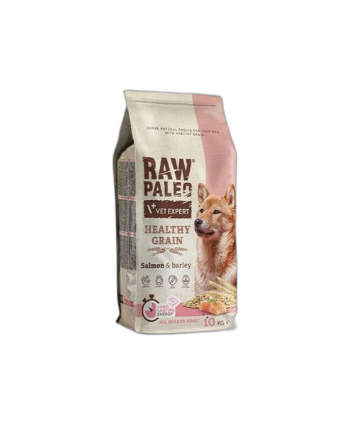 VetExpert Raw Paleo adult Healthy Grain Salmon & Barley 10 kg