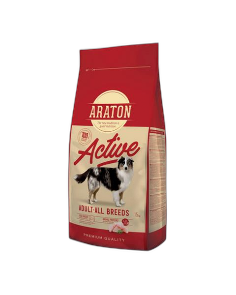 ARATON dog adult active all breed poultry 15 kg