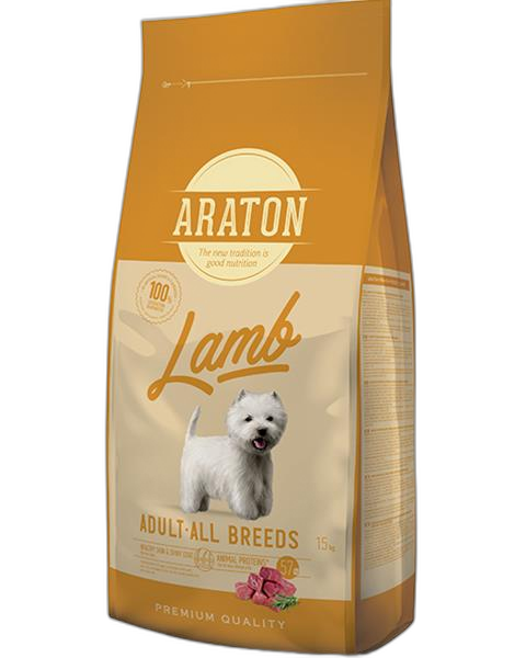 ARATON dog adult lamb 15+1 kg