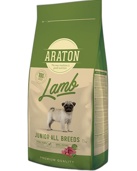 ARATON dog junior lamb 15+1 kg