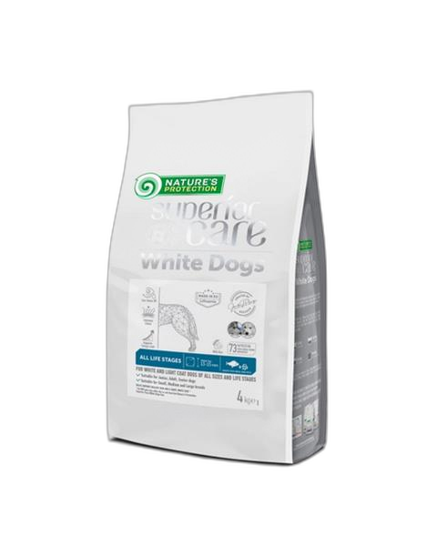 Natures P Superior care white dog adult white fish all breeds 4 kg