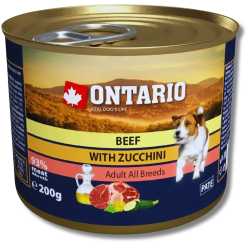 Ontario hovädzie s cuketou 200g