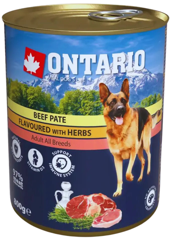 Ontario hovädzie s bylinkami, paté 800g