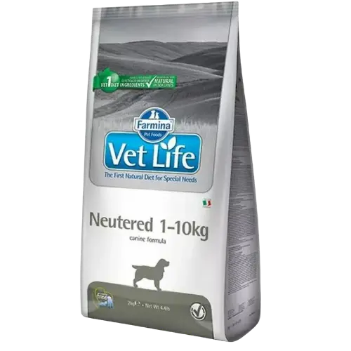 Farmina Vet Life dog neutered 1-10 kg, 10 kg