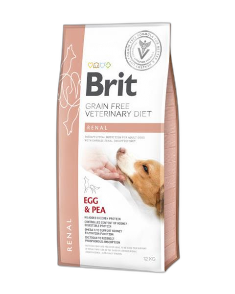 Brit Veterinary Diets GF dog Renal 12 kg