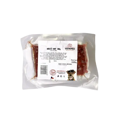Barf - BARF Králičie menu 0,5 kg