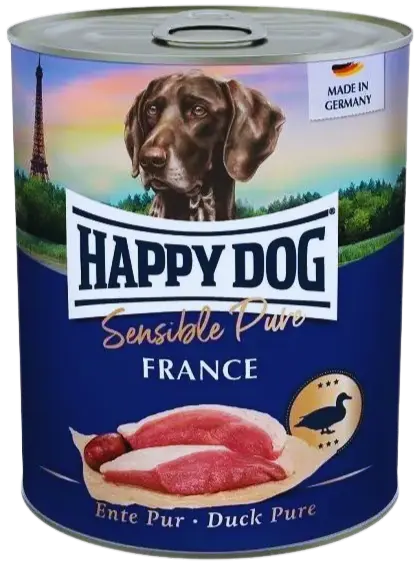 Happy dog Ente Pur France - kačka 800 g