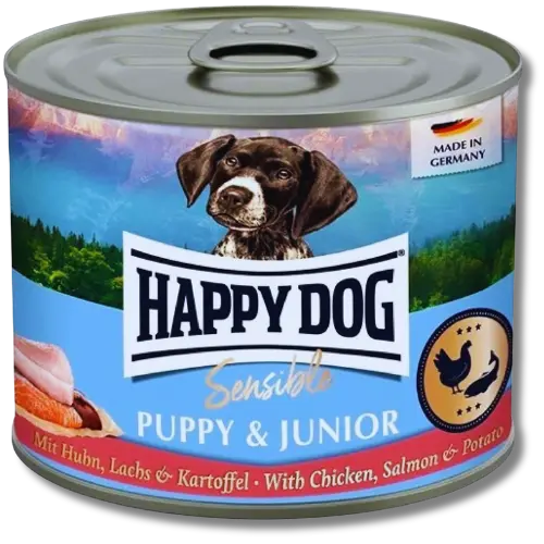 Happy dog Puppy Lachs - losos 200 g