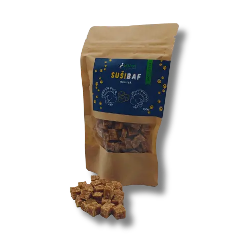 Sušibaf - morčacie kocky - 100g