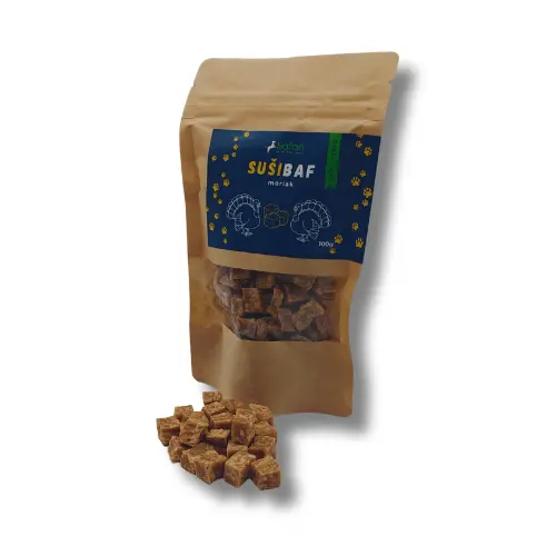 Sušibaf - morčacie kocky - 100g