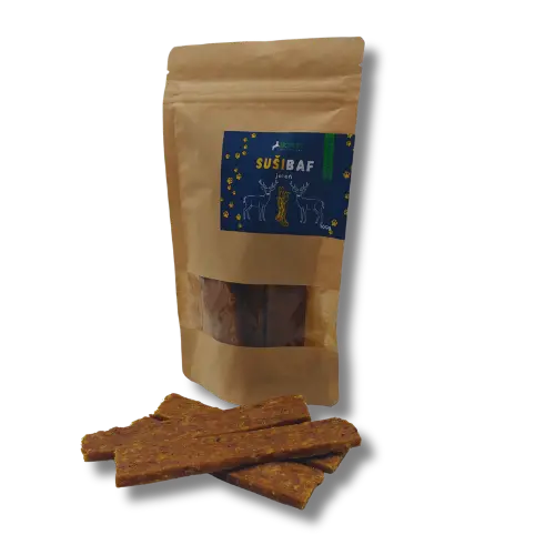 Sušibaf - jelenie prúžky - 100g