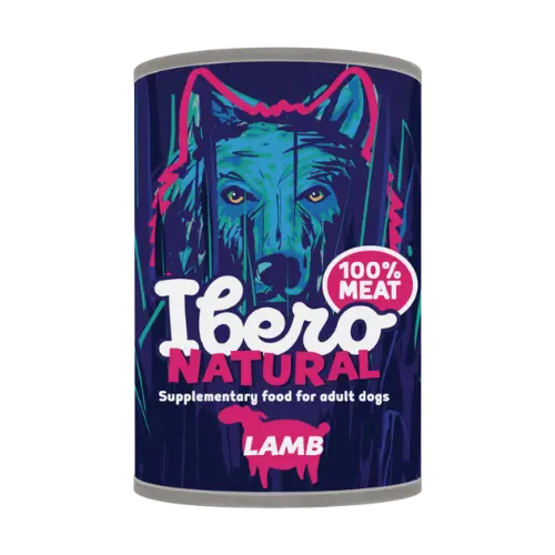 Ibero NATURAL dog konz. ADULT venison - 400g